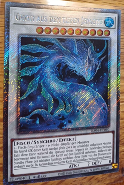 YuGiOh! Ghoti aus dem tiefen Jenseits - RA04-DE060 - Platinum Secret Rare - NM - Image 2