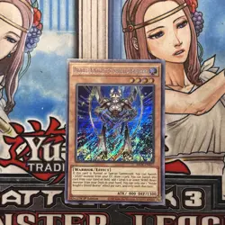 Yugioh! TCG Secret Rare 1st Edition Noble Knight's Shield Bearer BROL-EN017 - Image 1