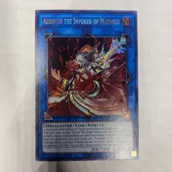 Yugioh! NM Aleister the Invoker of Madness - SHVA-EN020 - Secret Rare - 1st Edit - Image 1