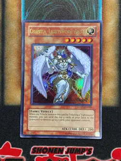 Yugioh Celestia, Lightsworn Angel LODT-EN024 Ultra Rare LP - Image 1