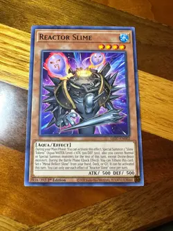 Reactor Slime LED7-EN002 1st Edition Rare LP + BONUS - Image 1