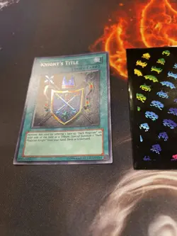 YuGiOh Knight's Title ROD-EN002 - Secret Rare - Video Game Promo 138💎NM NM+💎 - Image 1