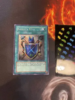 YuGiOh Knight's Title ROD-EN002 - Secret Rare - Video Game Promo 138💎NM NM+💎 - Image 2