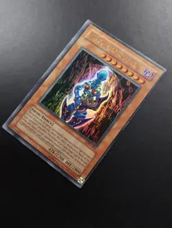 YUGIOH 2003 | DARK NECROFEAR | LON-065 | MISPRINT MISCUT | EXCELLENT - NM - Image 3