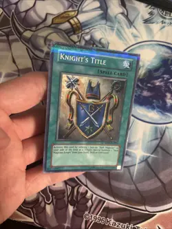 (SRH) Yugioh Knight's Title ROD-EN002 Parallel Rare Edition VLP - Image 3