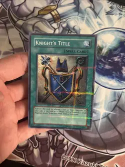 (SRH) Yugioh Knight's Title ROD-EN002 Parallel Rare Edition VLP - Image 5