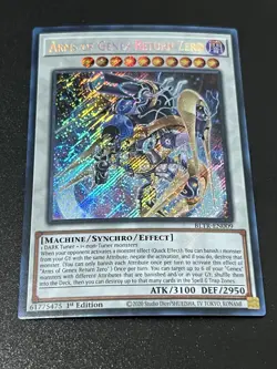 Yu-Gi-Oh! Arms of Genex Return Zero BLTR-EN009 Secret Rare 1st Edition - Image 1