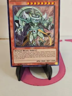 Yugioh Raiza the Mega Monarch DUEA-EN041 Secret Rare 1st Ed NM - Image 2