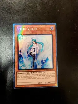 Yugioh Effect Veiler RA01-EN003 Prismatic Collector Rare 1st Ed NM - Image 1