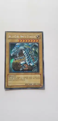Yu-Gi-Oh COLLECTOR'S Blue-Eyes White Dragon Prismatic Secret Pck-001 LOB DDS - Image 1