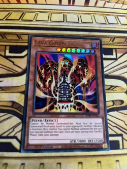 Yugioh Lava-Golem RA01-EN001 Ultra Rare - Image 1