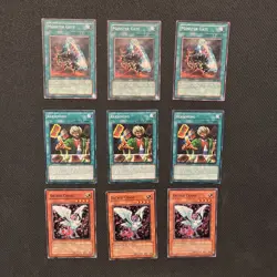Yugioh Goat Format Reasoning Gate Turbo Staples Lot Of 9 Commons Lot #5 - Image 1