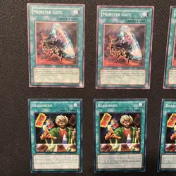 Yugioh Goat Format Reasoning Gate Turbo Staples Lot Of 9 Commons Lot #5 - Image 2