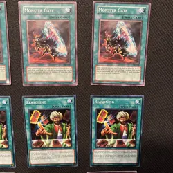 Yugioh Goat Format Reasoning Gate Turbo Staples Lot Of 9 Commons Lot #5 - Image 3