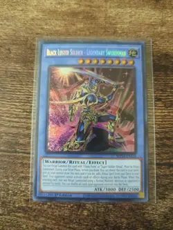 Yugioh Yu-Gi-Oh! Black Luster Soldier - Legendary Swordsman MP24-EN129 Secret - Image 1