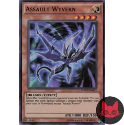 Yugioh Assault Wyvern MVP1-EN003 Ultra Rare NM - Image 1