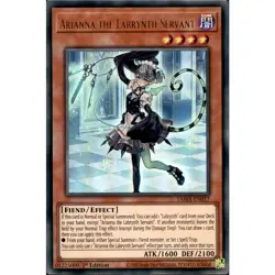 Arianna the Labrynth Servant Yu-Gi-Oh! TAMA-EN017 1st Ultra Rare - Image 1