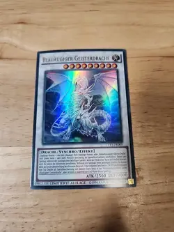 GERMAN BLUE-EYES SPIRIT DRAGON CT13-EN009 ULTRA LIMITED EDITION NM Yugioh - Image 1