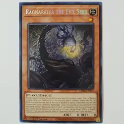 Ragnaraika the Evil Seed - LEDE-EN013 - NM - Secret Rare - 1st ed - Yugioh - Image 1