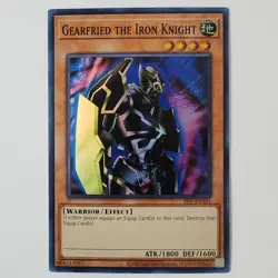 Gearfried the Iron Knight - PSV-EN101 - NM - Super Rare - Unlimited - 25th - Image 1