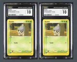 CGC 10 Seedot 77/100 EX Sandstorm 2003 Pokemon Card - Image 3