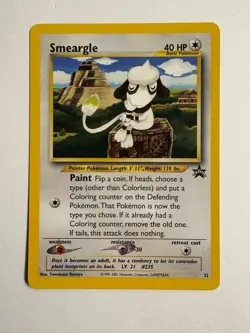 Smeargle 32/53 Wotc Promo Pokemon Card - Image 1