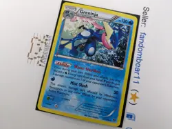 Greninja COSMOS HOLO Promo card 41/146 XY Base Set 2014 Pokemon LP - Image 3