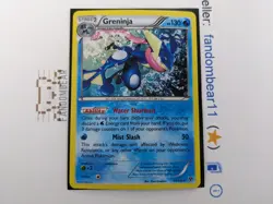 Greninja COSMOS HOLO Promo card 41/146 XY Base Set 2014 Pokemon LP - Image 5