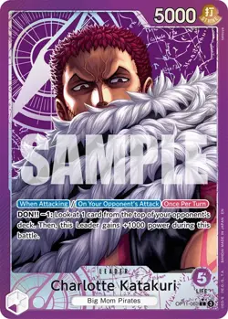 Charlotte Katakuri OP11-062 L Alternate Art One Piece Trading Card Game - Image 3