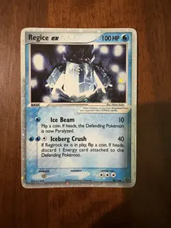 Pokemon Card Regice Ex 98/106 Ex Emerald ENG Ultra Rare Holo Vintage - Image 1