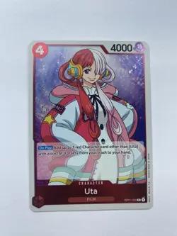 OP01-005 Uta Rare English One Piece TCG Card Romance Dawn - Image 1