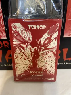 1995 Terror Mandibles Booster Pack Of 10 Cards New Sealed 22 Packs & Box - Image 1