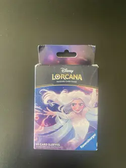 New Sealed Disney Lorcana Elsa Card Sleeves Frozen Cartoon - Image 1