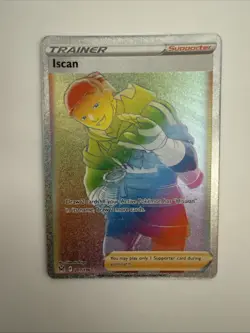 Iscan Kabu Worker Rainbow Trainer Lot Pokemon TCG Full Art 3-Card Lot - Image 5
