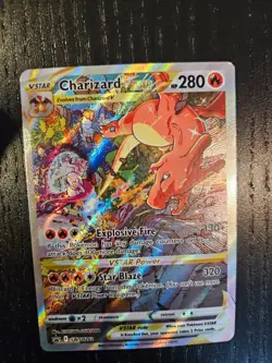 Pokemon TCG - Charizard VSTAR SWSH262 - Sword & Shield Promo Cards Holo - Great! - Image 2