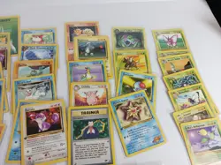 Pokemon Vintage Card Lot of 84 Base Set Gym Heroes Rocket Fossil Mixed Rares - Image 5