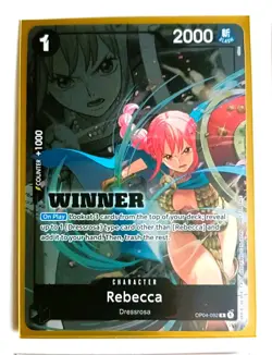 6 x One Piece, Store Tournament Winner's Prize Cards... - Image 2
