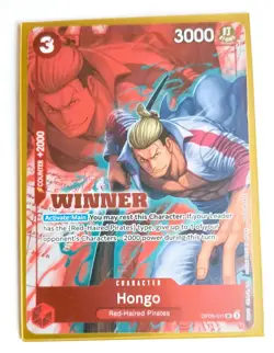 6 x One Piece, Store Tournament Winner's Prize Cards... - Image 4