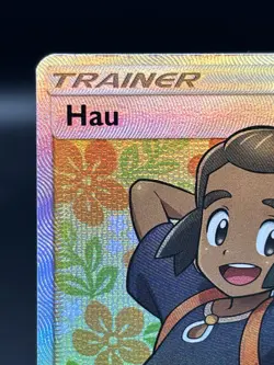 Pokemon Hau Guardians Rising Trainer Full Art Ultra Rare Holo Card 144/145 NM - Image 2