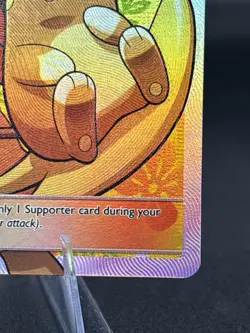 Pokemon Hau Guardians Rising Trainer Full Art Ultra Rare Holo Card 144/145 NM - Image 4