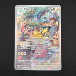 Pokemon TCG Card Pikachu 173/165 S&V 151 Illustration Rare *English* - NM - Image 1