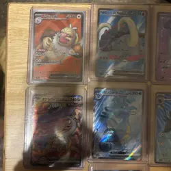 Lot Of 7 Full Art Pokemon Cards, English/Japanese - Image 2