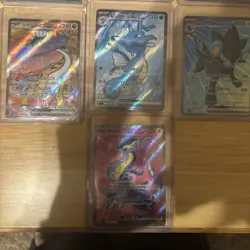 Lot Of 7 Full Art Pokemon Cards, English/Japanese - Image 4