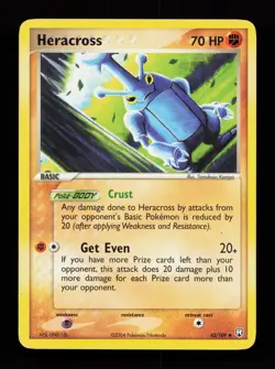 Heracross 43/109 Non Holo Team Rocket Returns Pokemon Card - Image 1