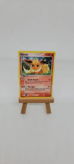 Pokemon TCG Flareon Holo Rare Card 2/17 Pop Series 3 Near Mint Condition - Image 2