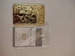 1999 Pokemon Burger King Minty Fresh 23K Gold Plated Trading Card #06 Charizard - Image 4