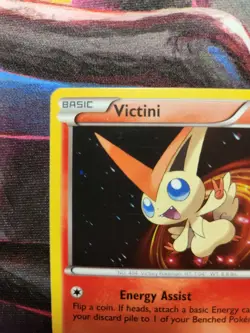 Victini XY189 Pokemon Blackstar Promotional Holo Card - LP - Image 2