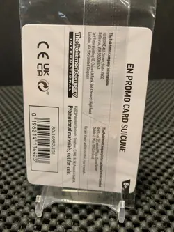 Suicune 026/094 EB Games Stamped Promo Holo Phantasmal Pokemon Card - SEALED - Image 2
