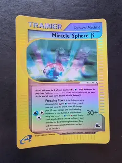 Miracle Sphere B 130/144 Reverse Holo LP Pokemon Card - Image 1