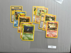 Pokemon 10 Card Lot - 1st Ed. Early sets Unlimited Jungle Fossil Others PL4646 - Image 1